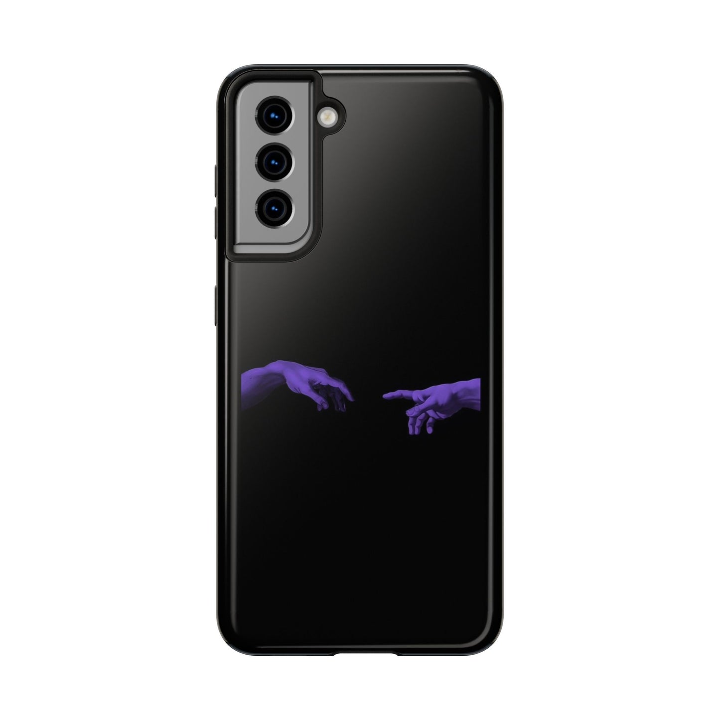 BLACK - Tough Phone Case