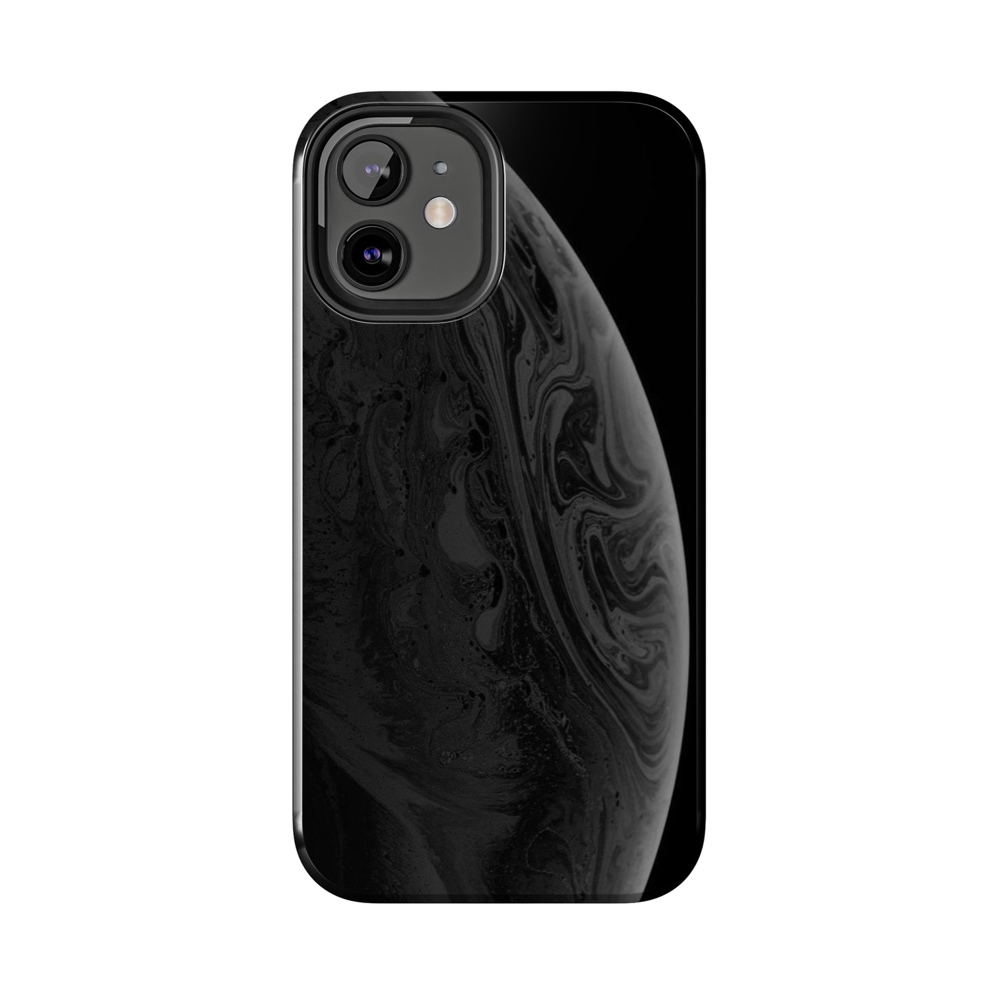 BLACK Tough Phone Case