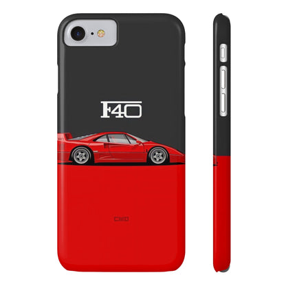 FERRARI-F-40 Slim Phone Case