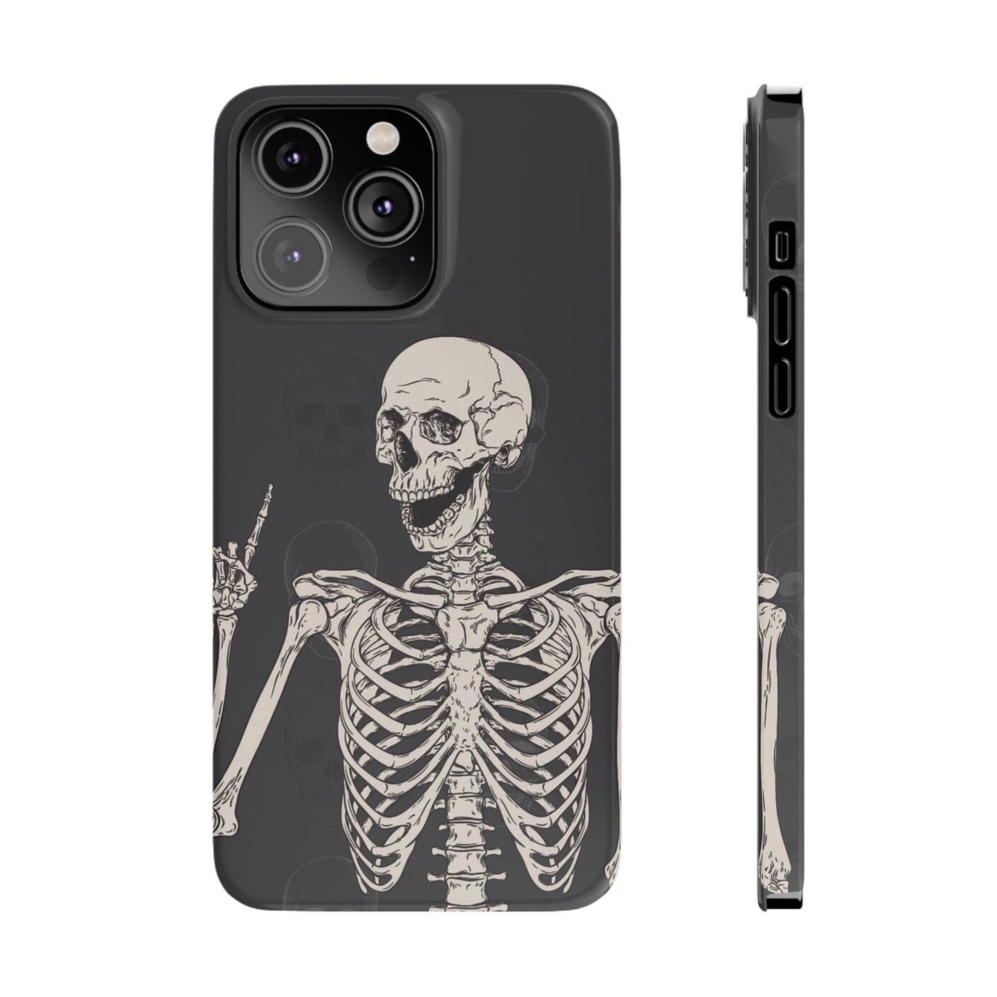 SKELETON Slim Phone Case