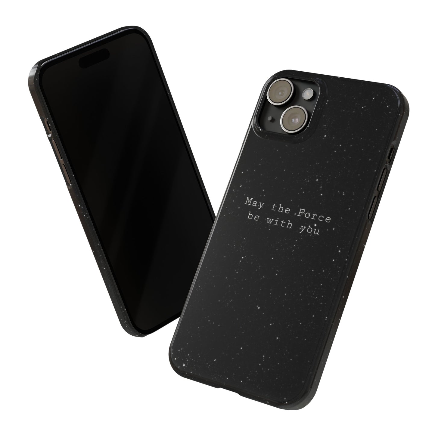 MAY-THE-FORCE-BE-WİTH-YOU Slim Phone Case