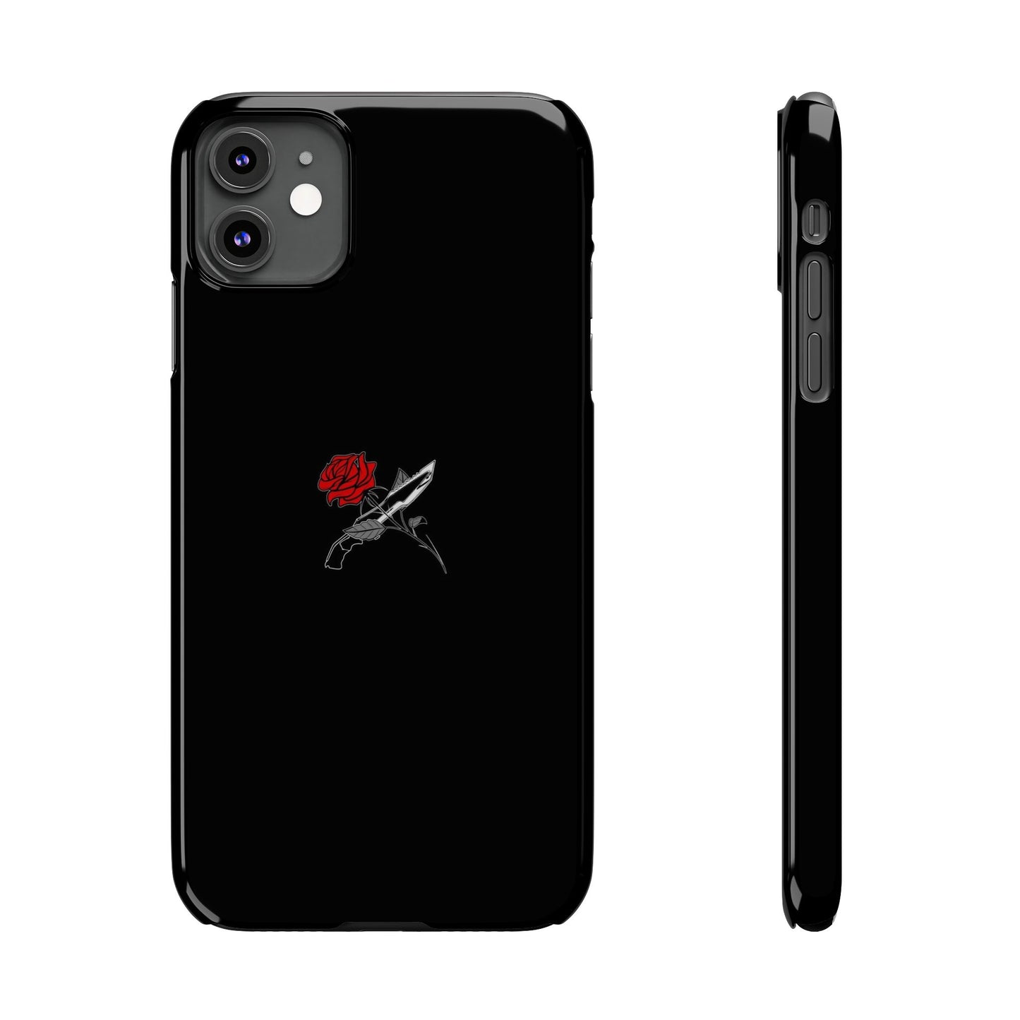 BLACK - Slim Phone Case