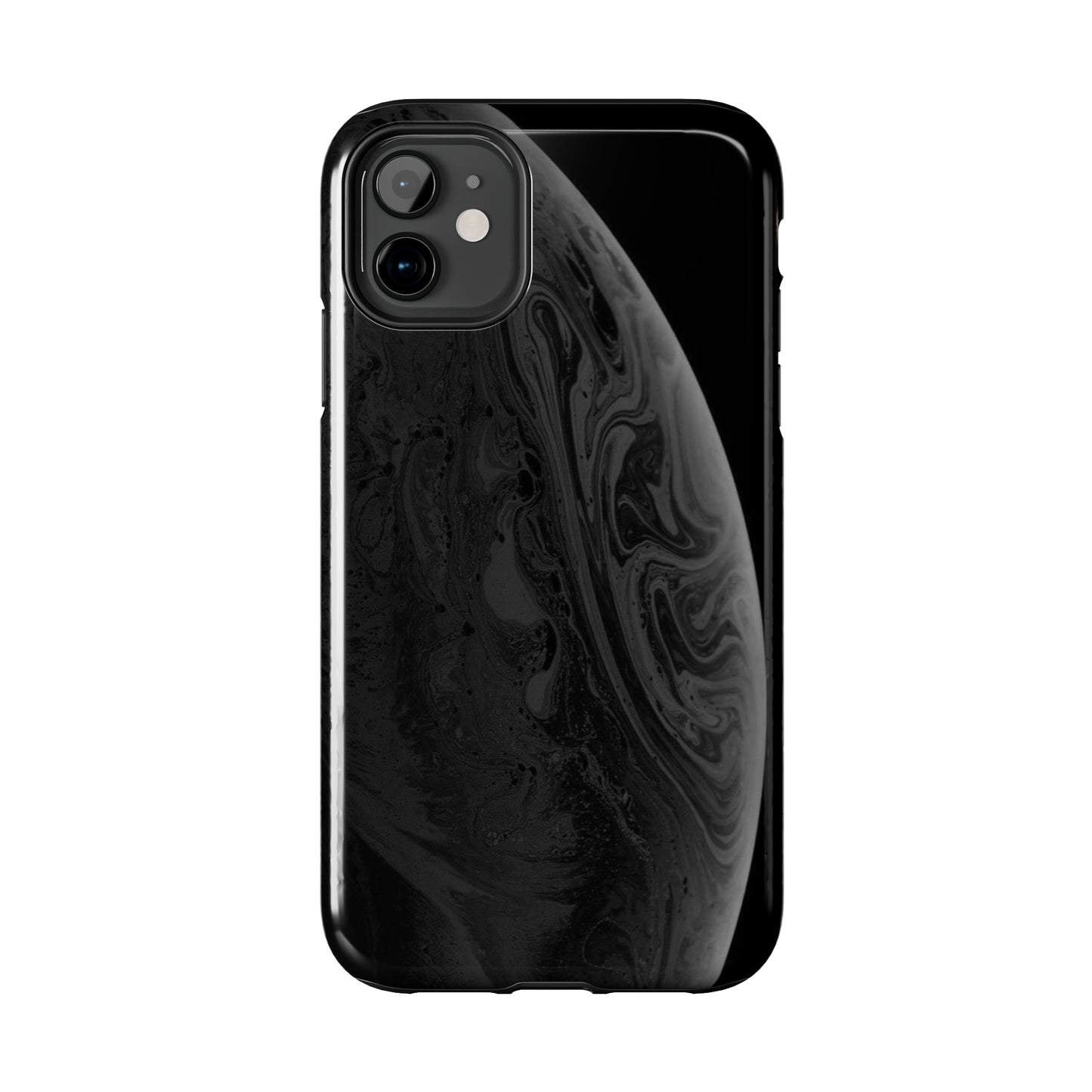 BLACK Tough Phone Case