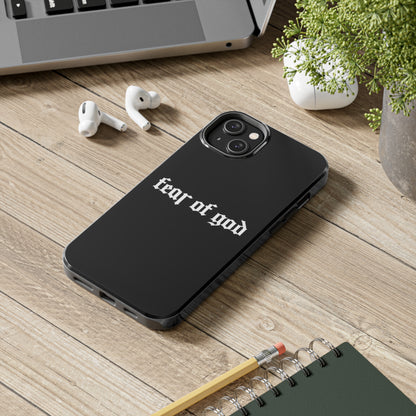 FEAR-OF-GOD Tough Phone Case