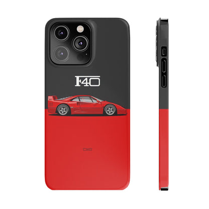 FERRARI-F-40 Slim Phone Case