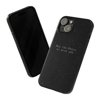 MAY-THE-FORCE-BE-WİTH-YOU Slim Phone Case