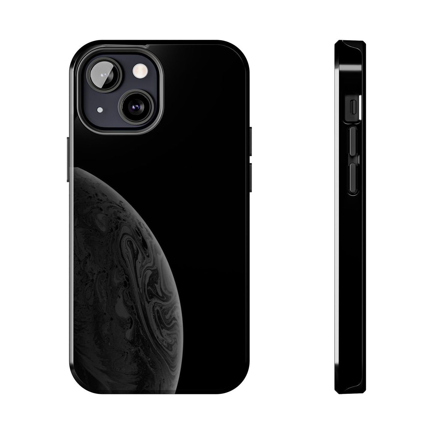 BLACK - Tough Phone Case