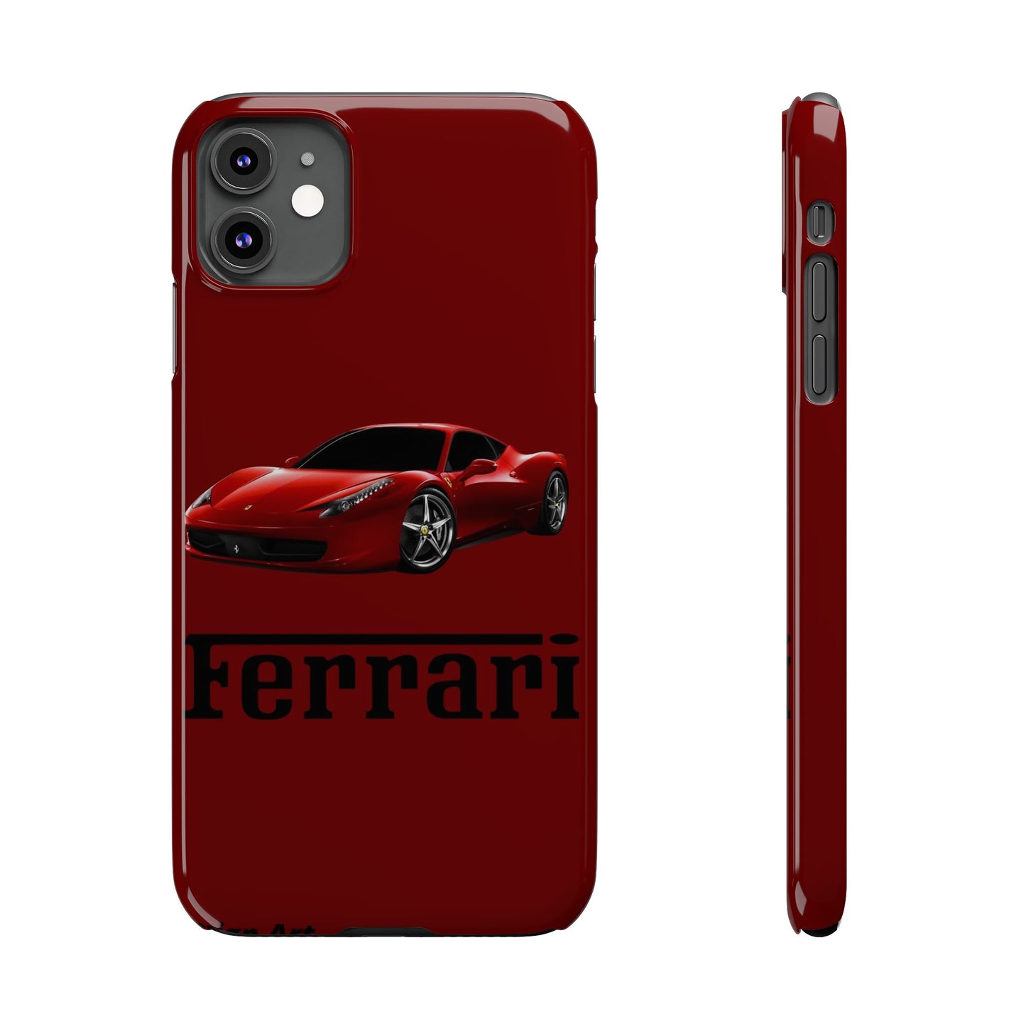 FERRARI-458-ITALIA Slim Phone Case