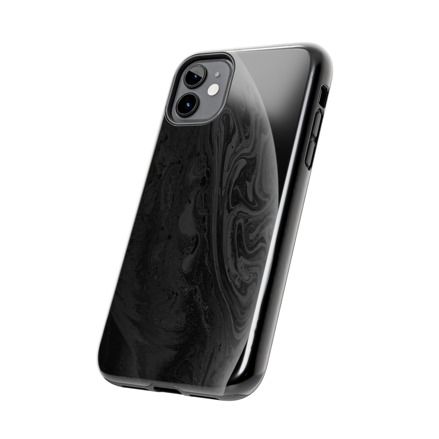 BLACK Tough Phone Case