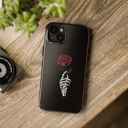 SKELETON/ROSE Tough Phone Case