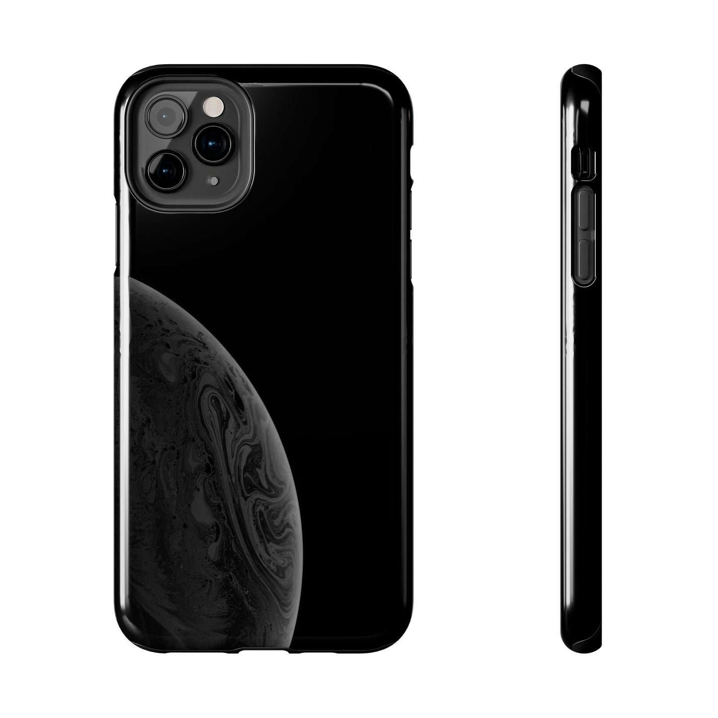 BLACK - Tough Phone Case