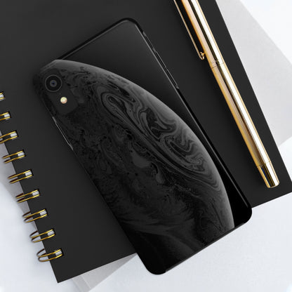 BLACK Tough Phone Case