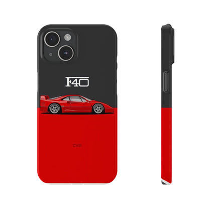 FERRARI-F-40 Slim Phone Case