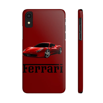 FERRARI-458-ITALIA Slim Phone Case