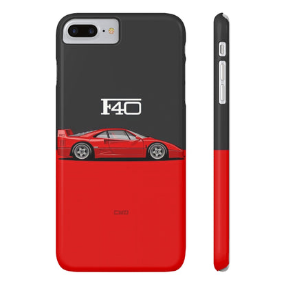 FERRARI-F-40 Slim Phone Case