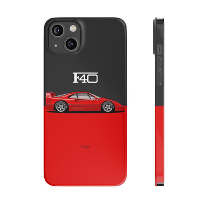 FERRARI-F-40 Slim Phone Case