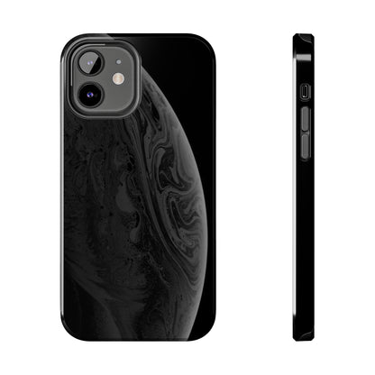 BLACK Tough Phone Case