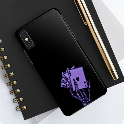 SKELETON/CARD Tough Phone Case