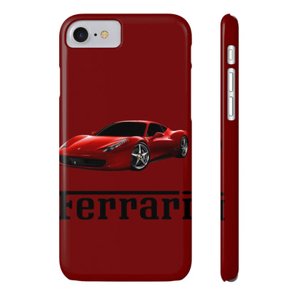 FERRARI-458-ITALIA Slim Phone Case