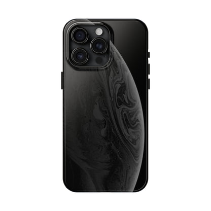 BLACK Tough Phone Case