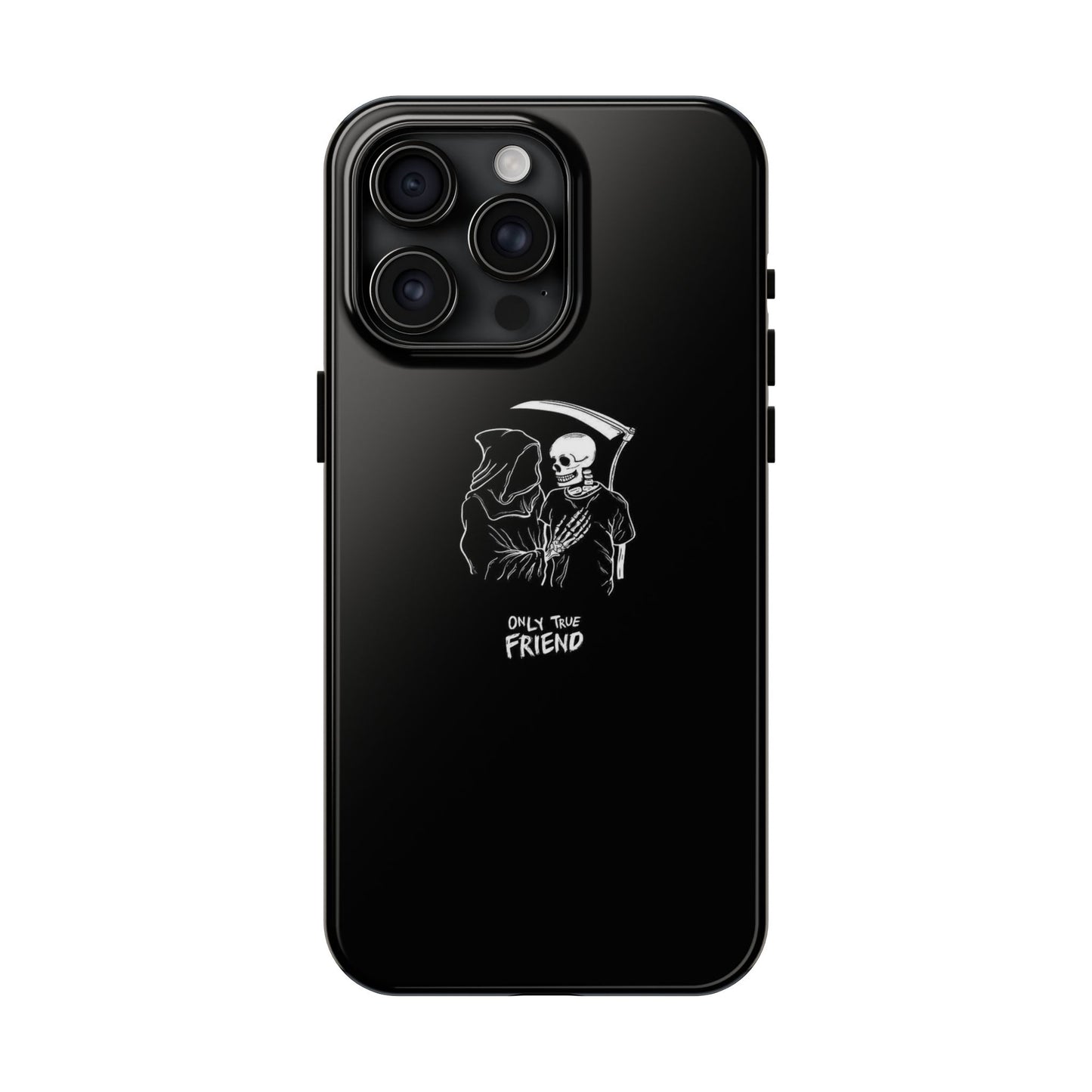 BLACK - Tough Phone Case