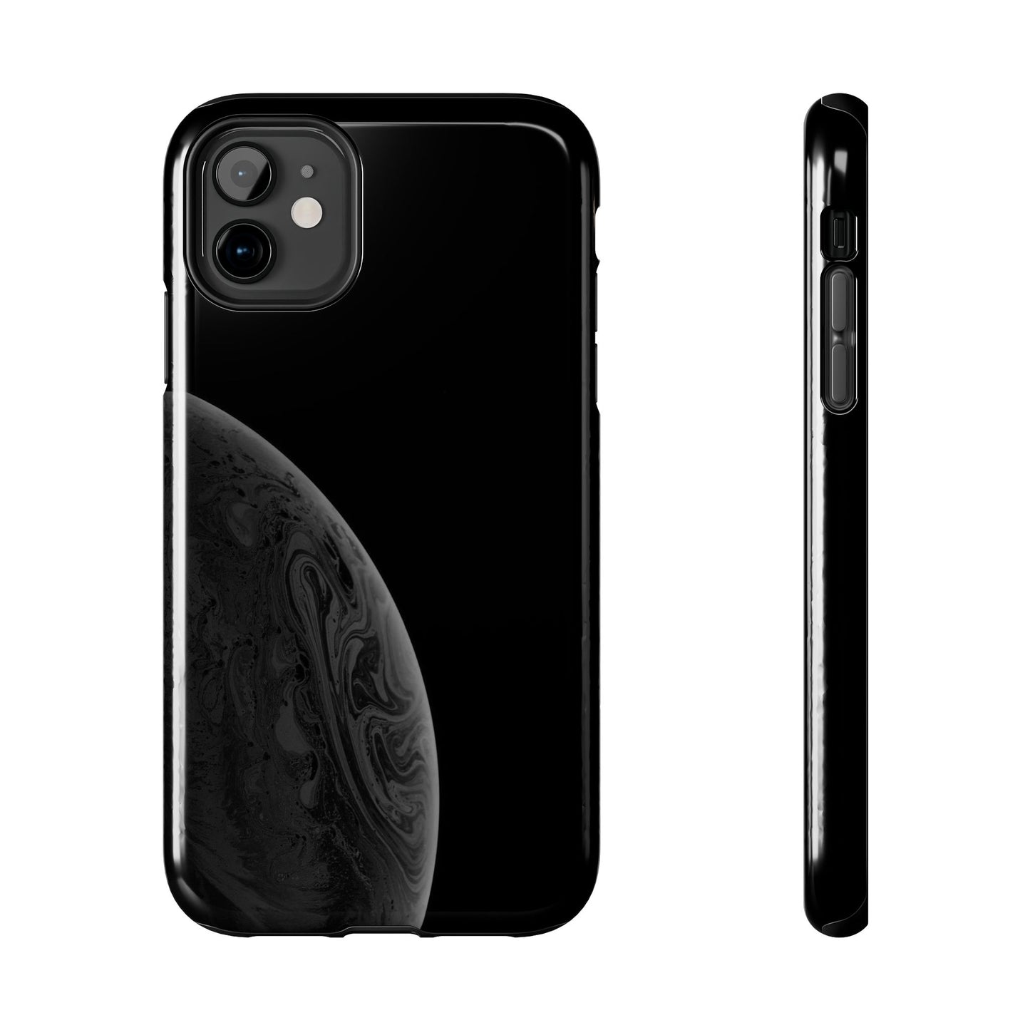 BLACK - Tough Phone Case