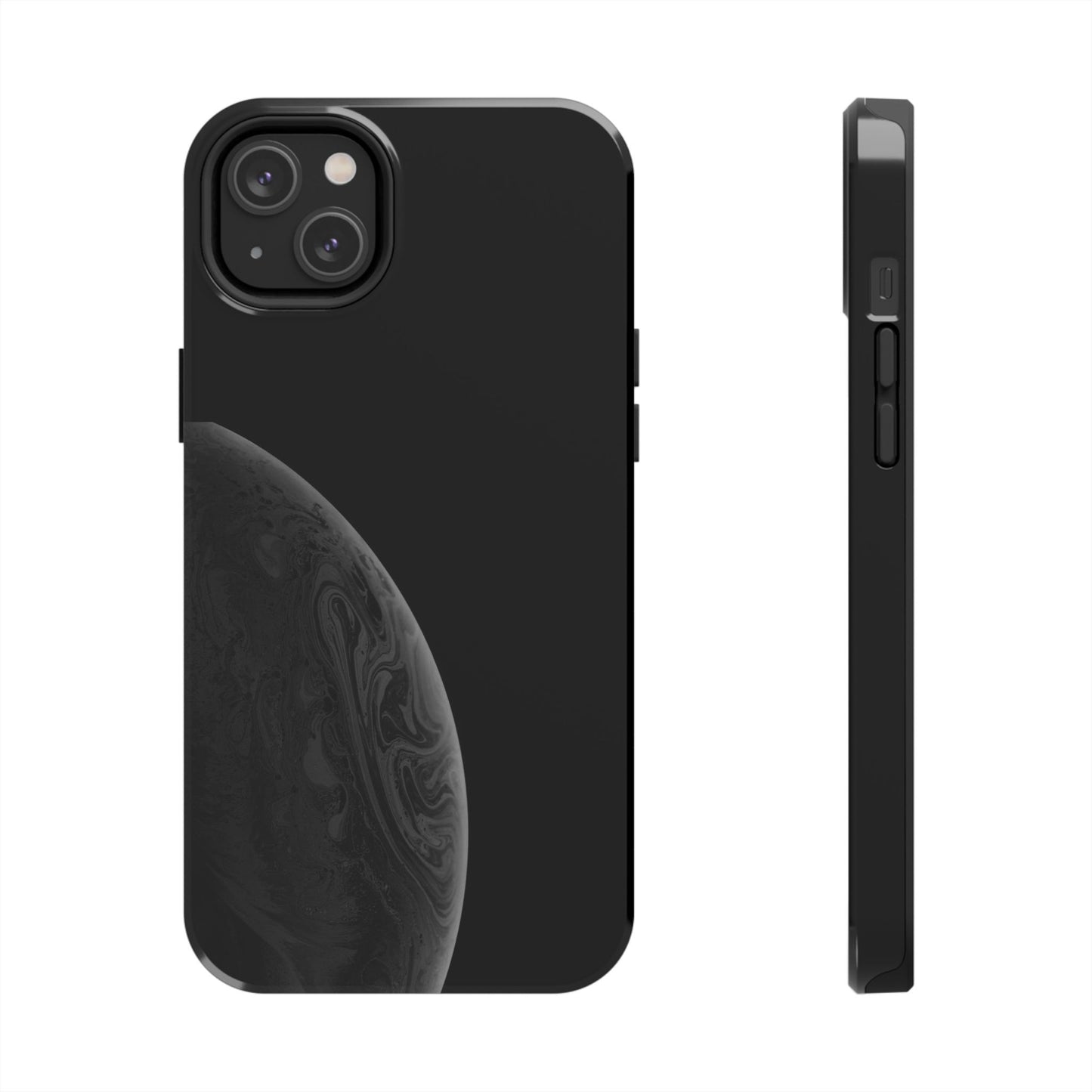 BLACK - Tough Phone Case