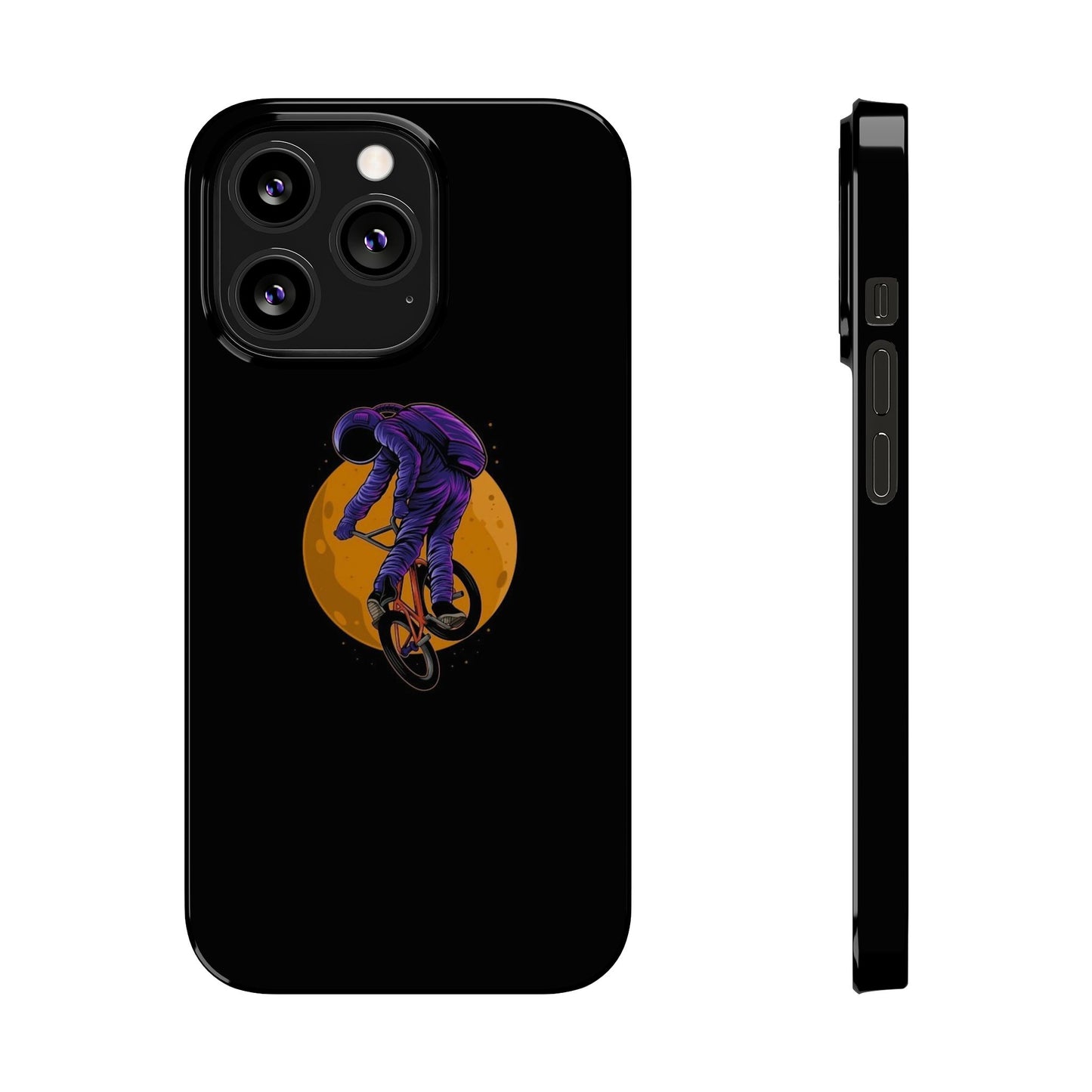 BLACK - Slim Phone Case