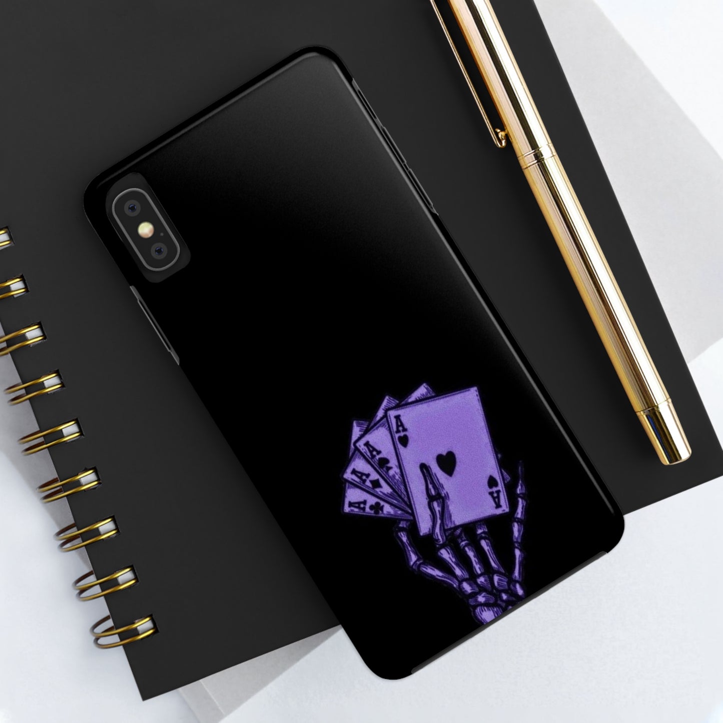 SKELETON/CARD Tough Phone Case