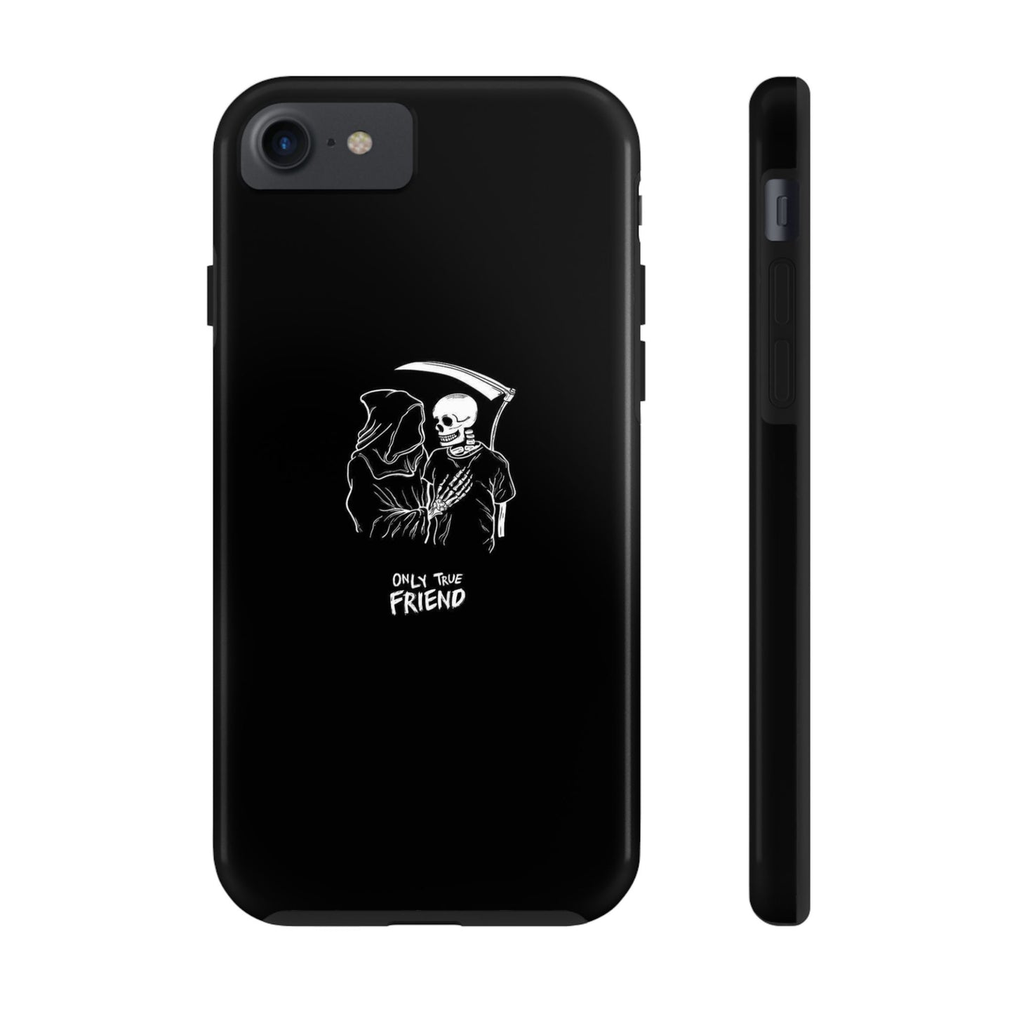 BLACK - Tough Phone Case