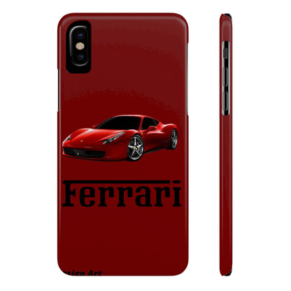 FERRARI-458-ITALIA Slim Phone Case