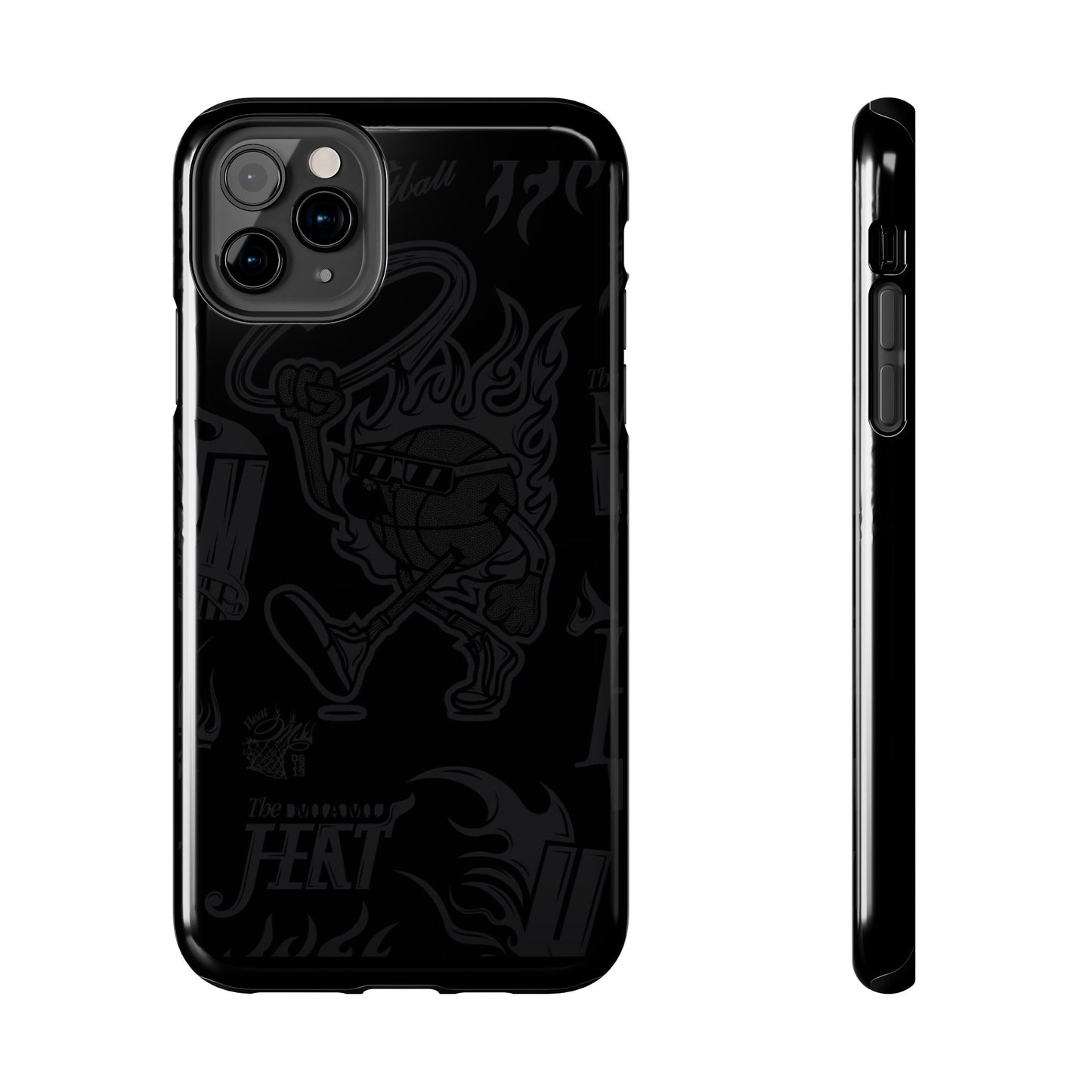 BLACK - Tough Phone Case