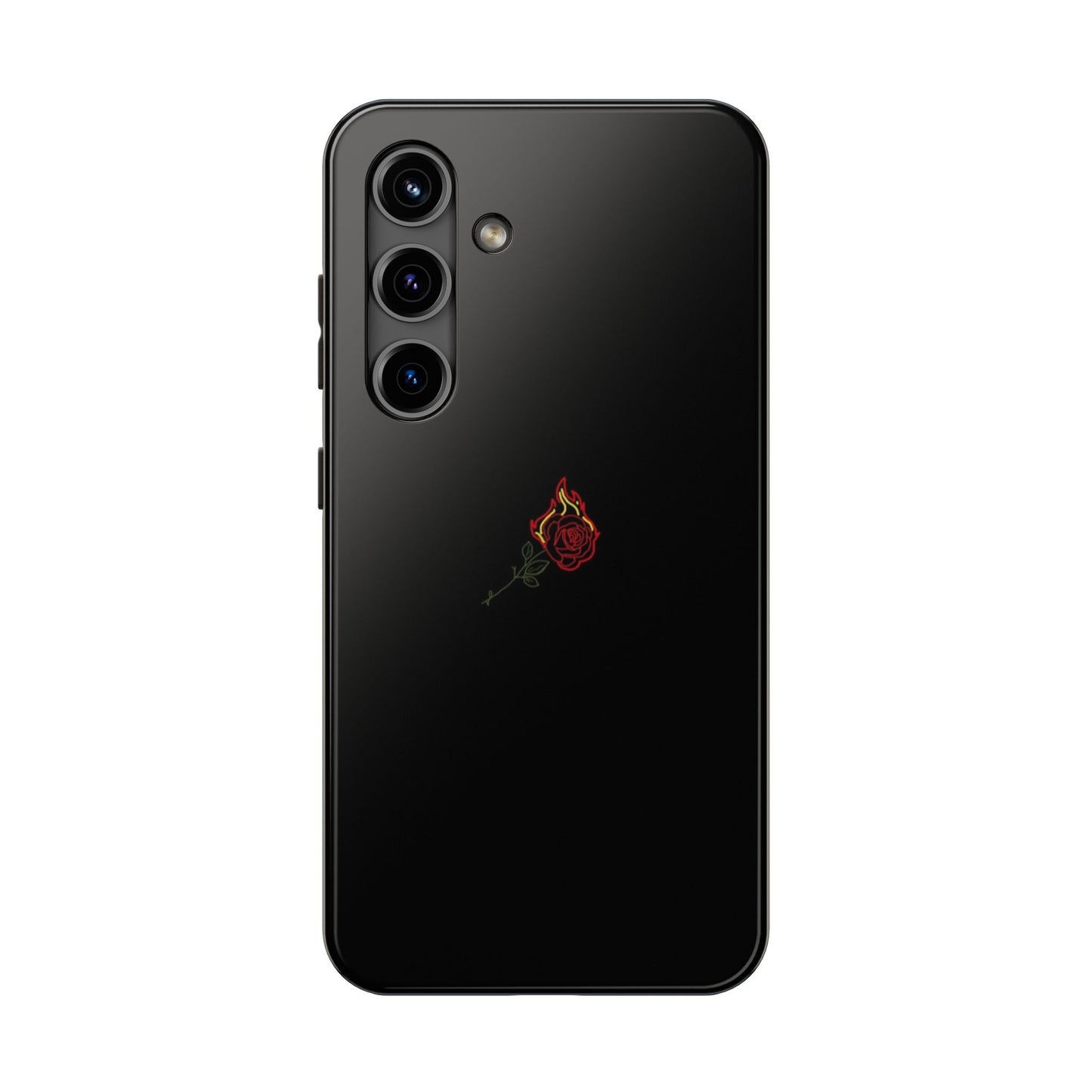 BLACK - Tough Phone Case