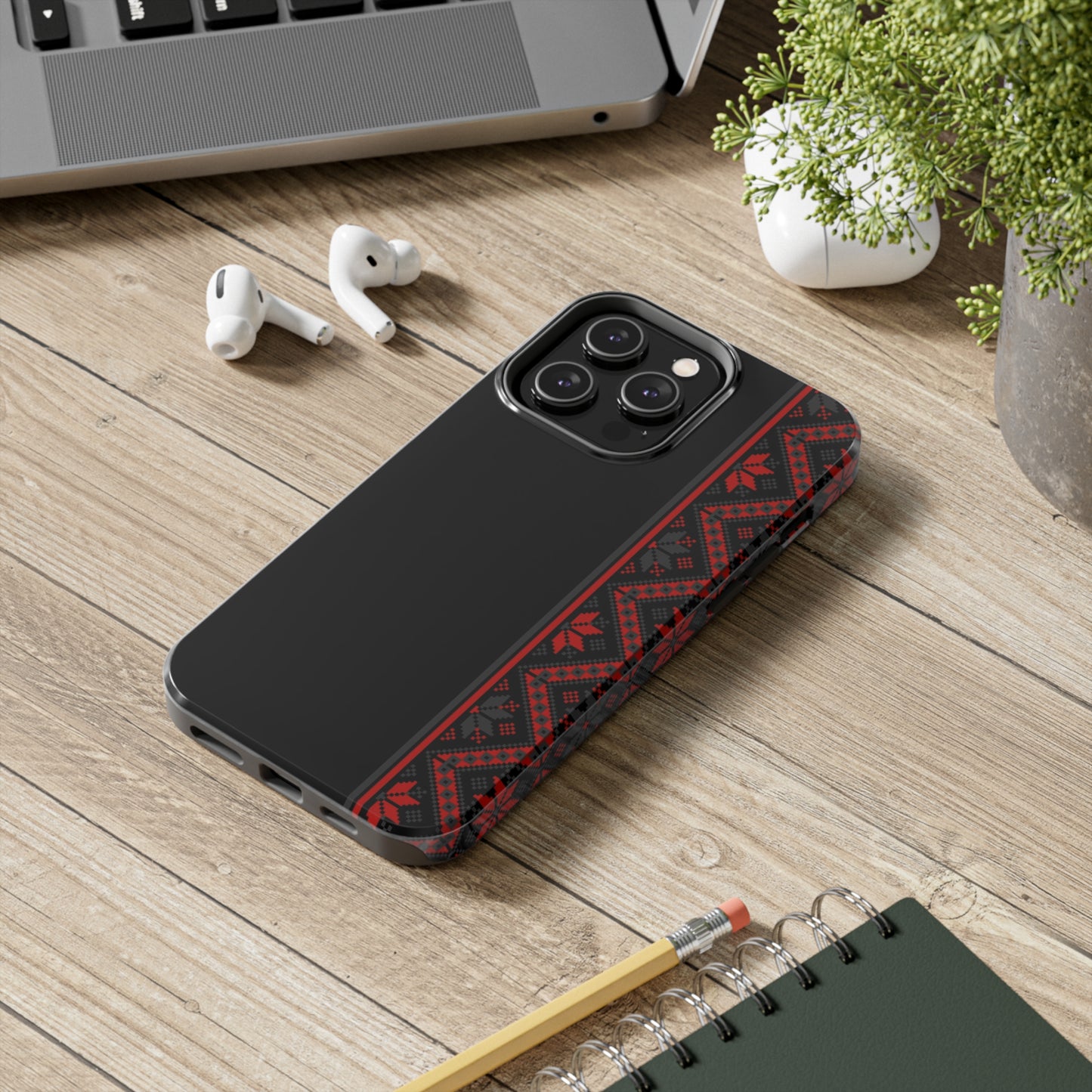 RED Tough Phone Case