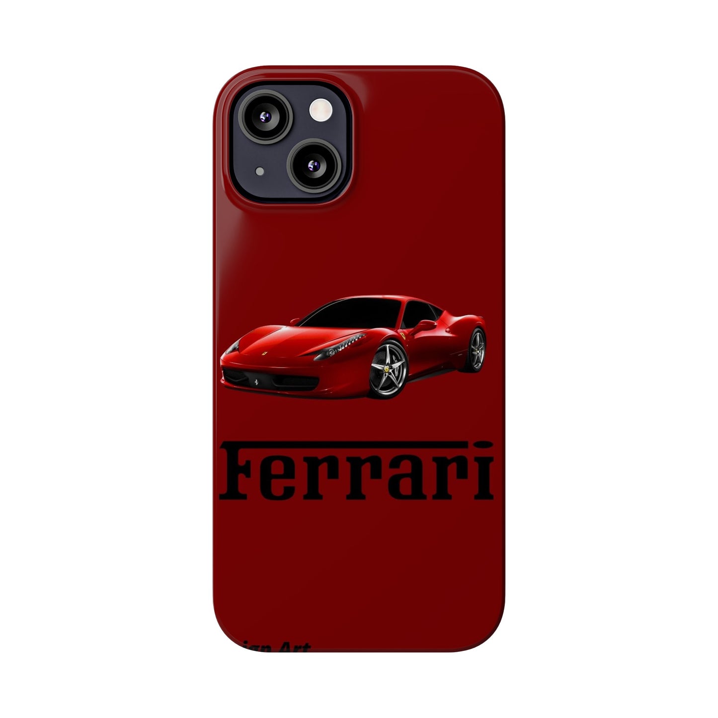 FERRARI-458-ITALIA Slim Phone Case