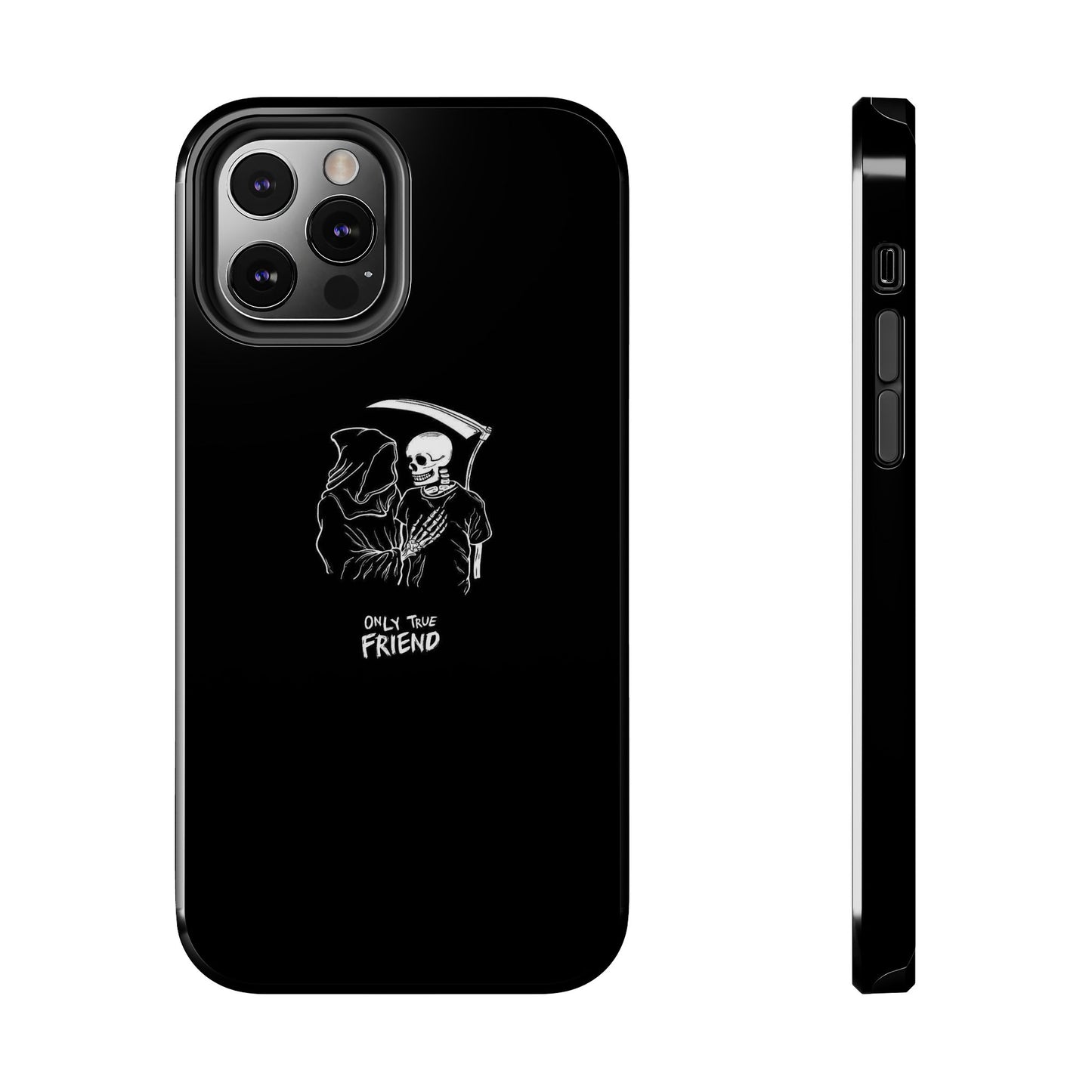 BLACK - Tough Phone Case