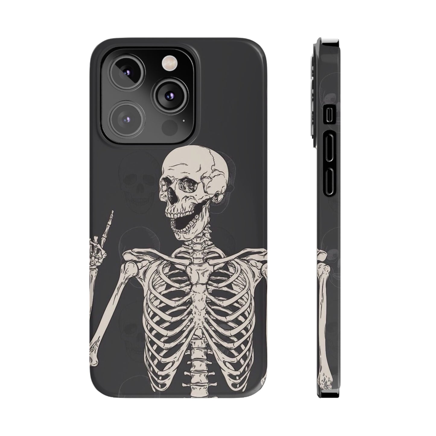 SKELETON Slim Phone Case