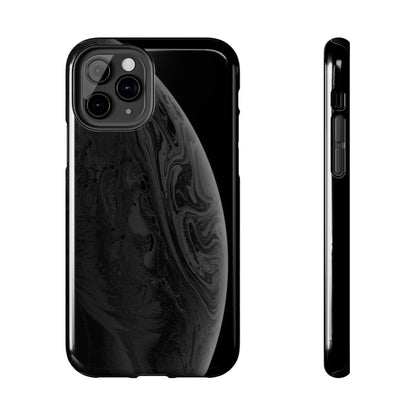 BLACK Tough Phone Case