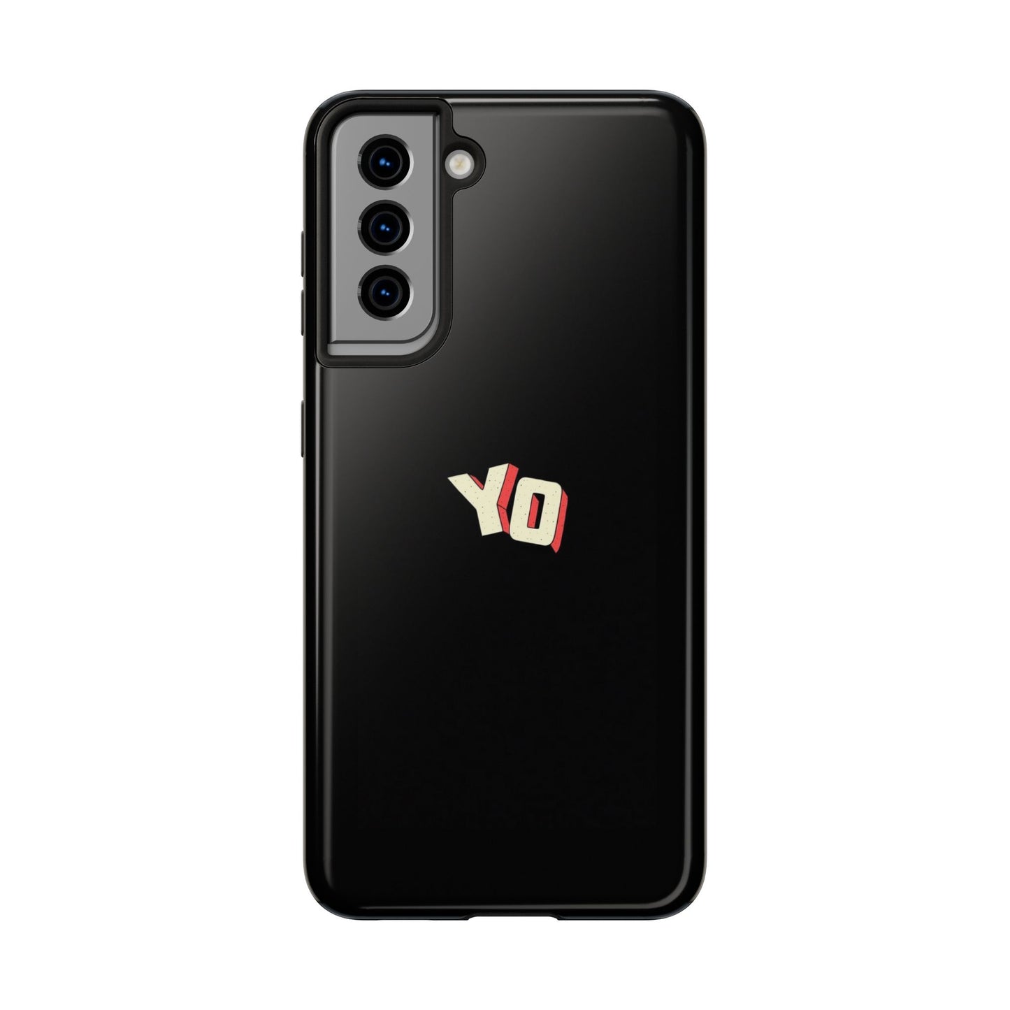 BLACK - Tough Phone Case