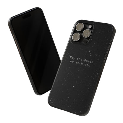 MAY-THE-FORCE-BE-WİTH-YOU Slim Phone Case