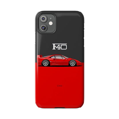 FERRARI-F-40 Slim Phone Case