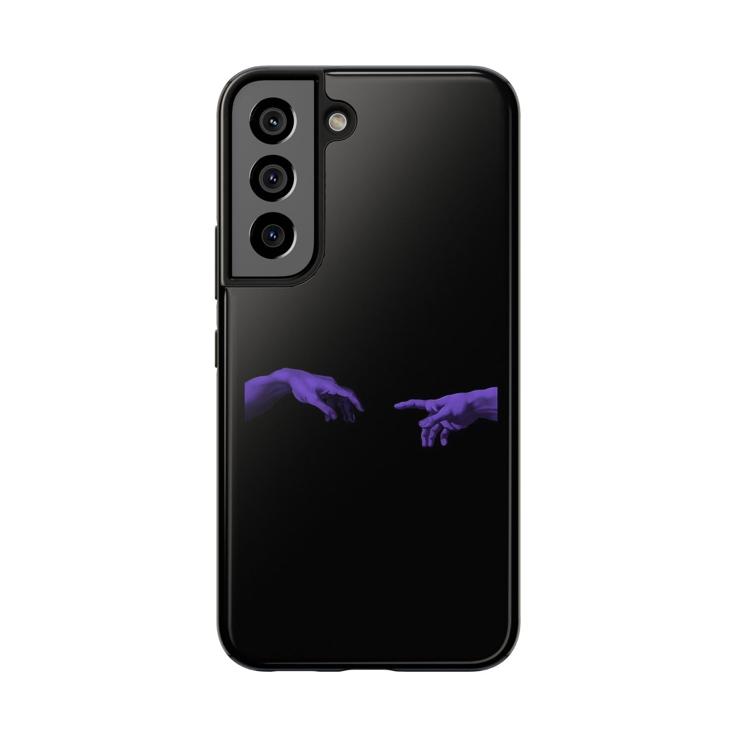 BLACK - Tough Phone Case