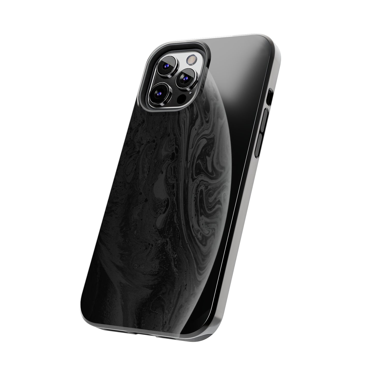 BLACK Tough Phone Case