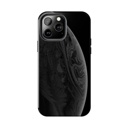 BLACK Tough Phone Case