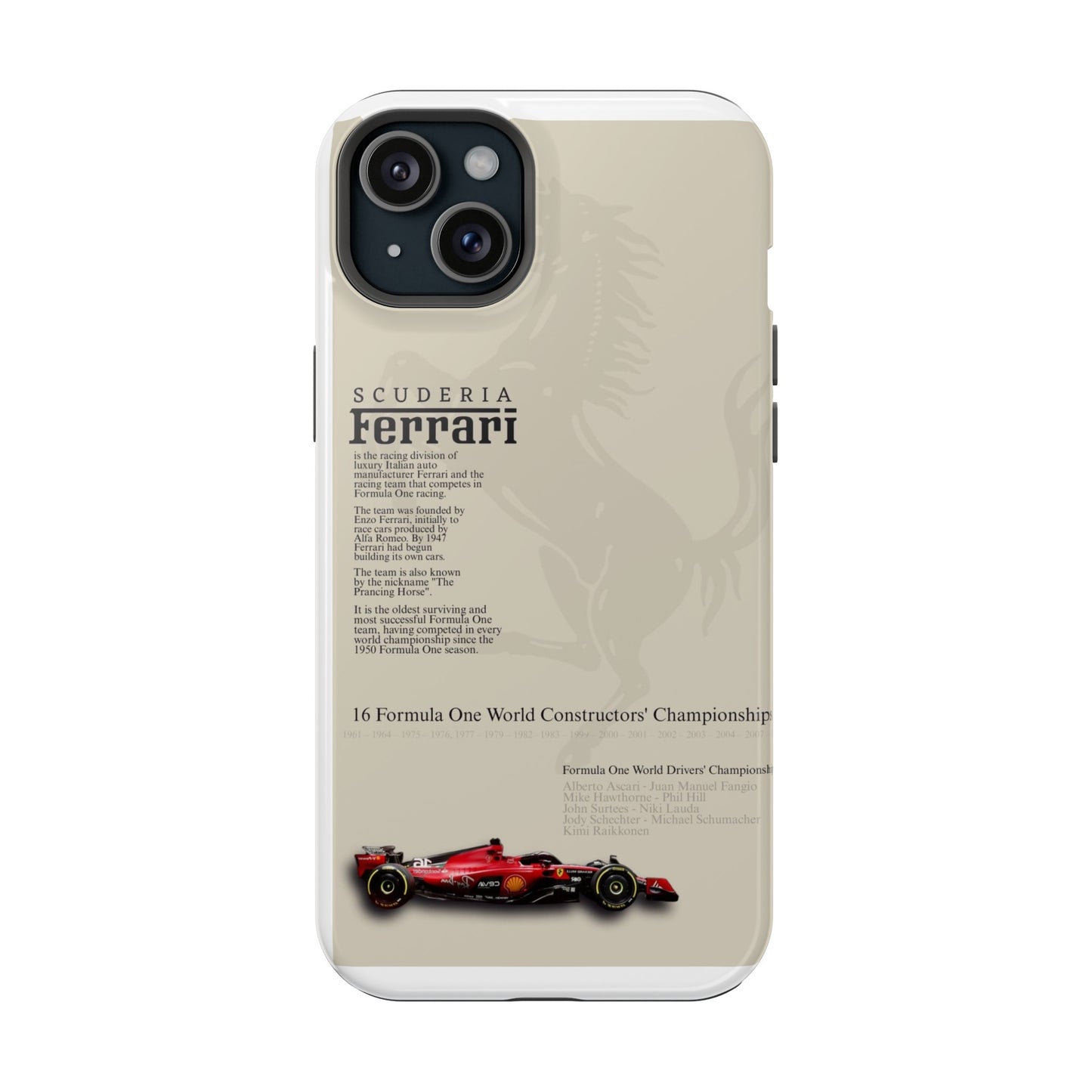 FERRARI Impact-Resistant Case