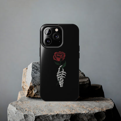 SKELETON/ROSE Tough Phone Case