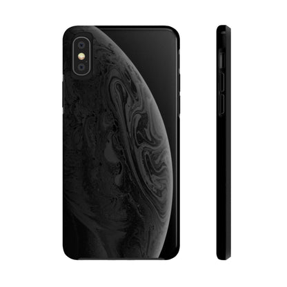 BLACK Tough Phone Case