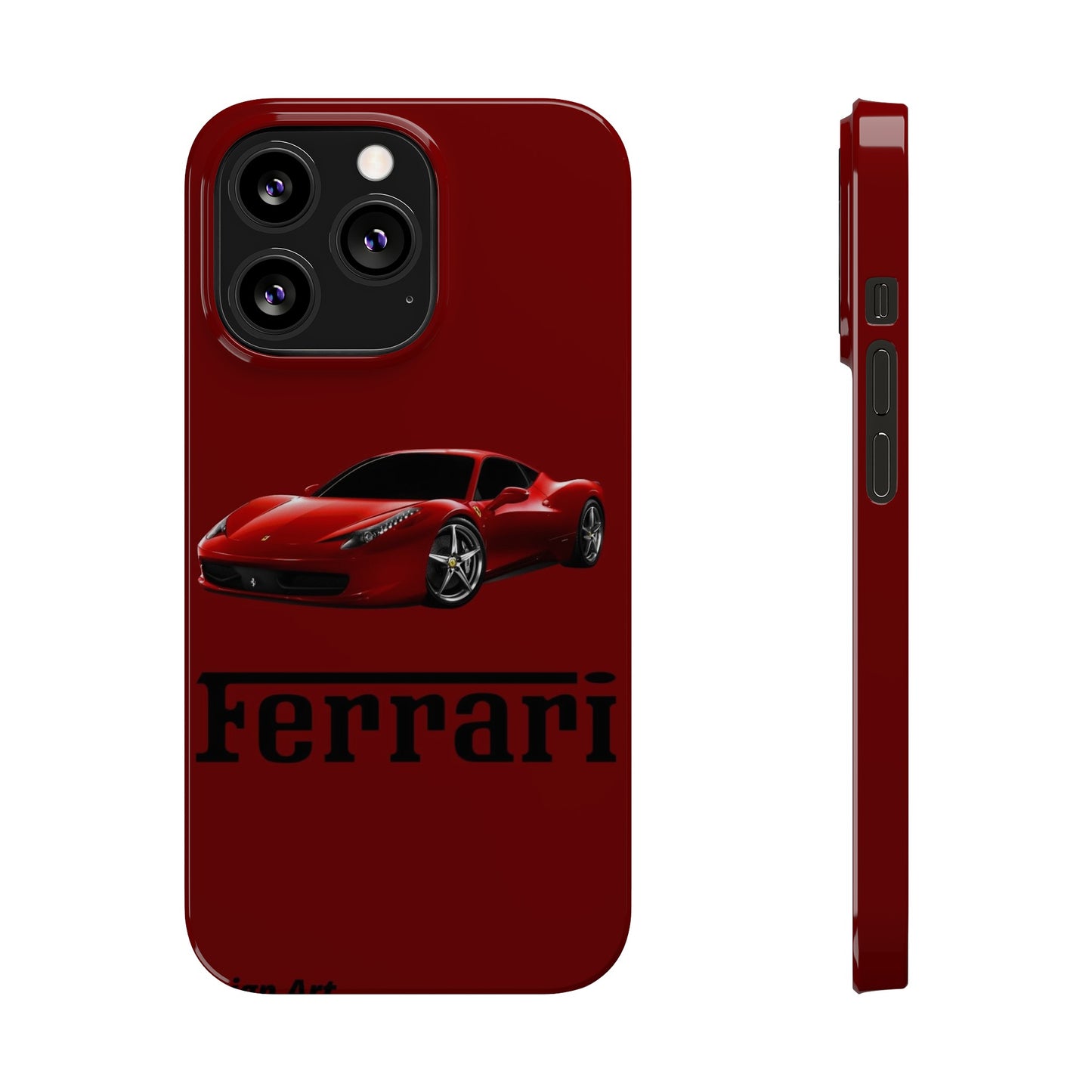 FERRARI-458-ITALIA Slim Phone Case