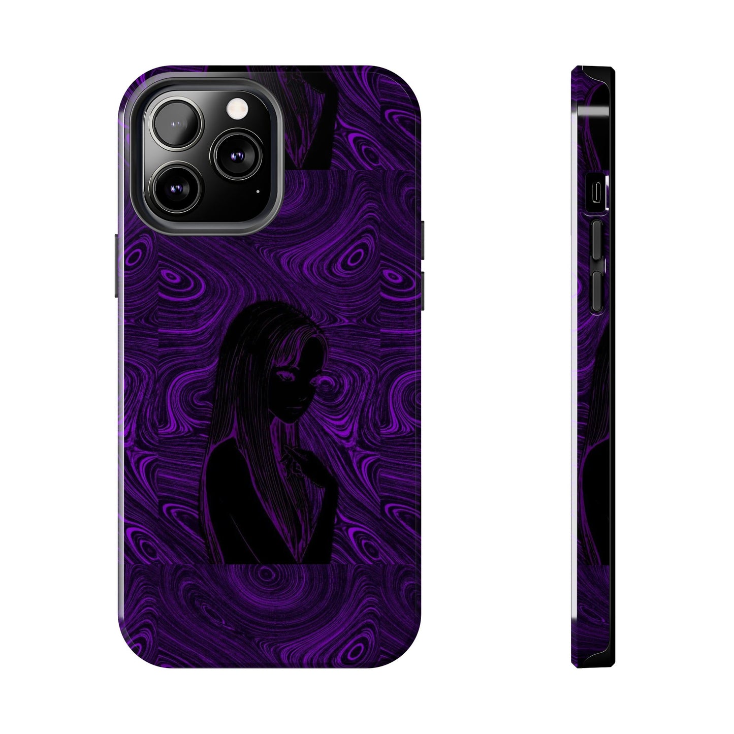BLACK&PURPLE - Tough Phone Case
