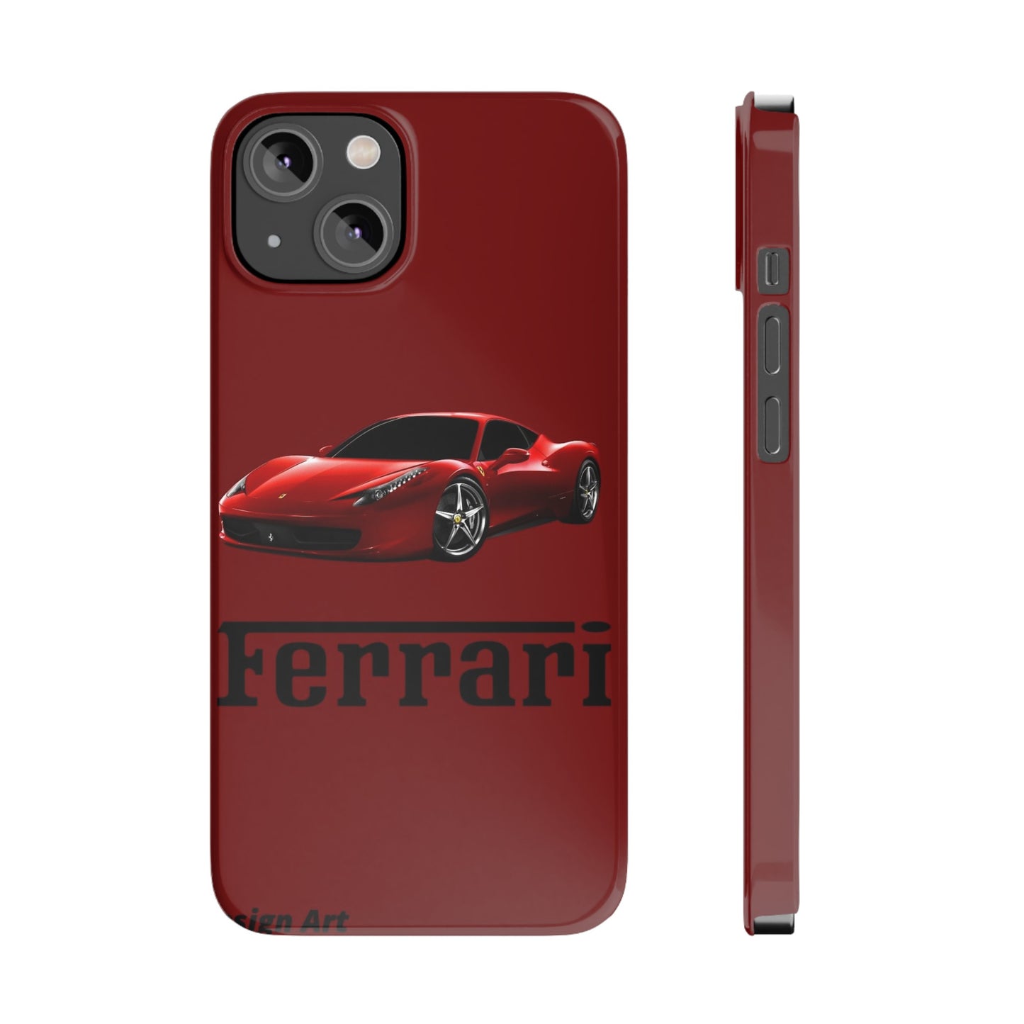 FERRARI-458-ITALIA Slim Phone Case